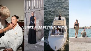 I got stung by a bee 20 mins before my first ever red carpet  Venice Film Festival vlog [upl. by Lugar825]