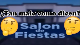 ¿Salón de fiestas es tan horrible como la comunidad de roblox dice video critica [upl. by Eelta981]