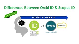 Differences Between ORCID ID and Scopus ID  ORCID vs Scoups [upl. by Eiralc]