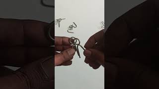 Twin Wire Puzzle puzzle shortsvideo shorts [upl. by Neelyar]