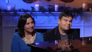 Frozen Songwriters Kristen AndersonLopez amp Robert Lopez Official Movie Interview  ScreenSlam [upl. by Bathsheba495]