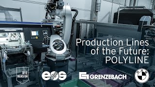 Automated AM Production Line for Polymer Parts at BMW x DyeMansion EOS amp Grenzebach [upl. by Gayelord824]