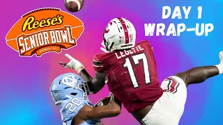 2024 Senior Bowl Day One Recap [upl. by Evey]