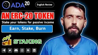 New Token Ada20 Review In English  Presale Is Live  How To Buy Tokens  Best Gem Token 2023 [upl. by Featherstone736]