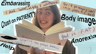 READING MY TEENAGE DIARY anorexic amp depressed [upl. by Downey]