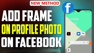 How to add frame on profile Photo of Facebook 2023 [upl. by Arocal537]