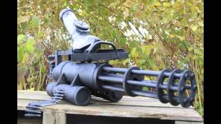 M134 Minigun Paintball [upl. by Lal]