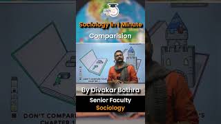 Stop Comparing How It Can Derail Your UPSC Success 🚫📚 shorts upsc sociology [upl. by Sclater545]