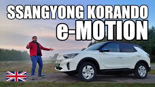 SsangYong Korando eMotion  Its Not About Emotions ENG  Test Drive and Review [upl. by Nottage]