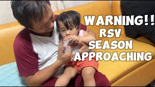 Part 1 Bronchiolitis in baby cause by Viral Infection  RSV Season [upl. by Duile]