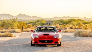 2002 Ferrari 575M Maranello 6Speed Cold Start and Driving [upl. by Yeoj]