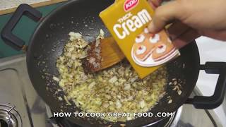 Easy Blue Cheese Cream Pasta Recipe  Macaroni [upl. by Ellednahc106]