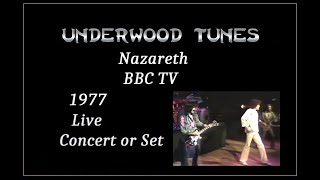 Nazareth  1977  Live Video on BBC TV Concert [upl. by Anirtik116]