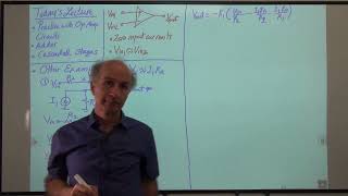 Razavi Basic Circuits Lec 40 Adder Summer Circuit Cascaded Op Amp Stages [upl. by Bolger511]