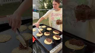 Anyone else 😆 blackstone blackstonegriddle outdoorcooking birriatacos dinnerideas fail mom [upl. by Althee]