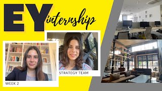 A Week As A Strategy Intern  EY INTERNSHIP WEEK 2 [upl. by Einahpet]