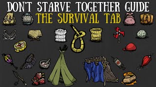 Dont Starve Together Guide The Survival Tab [upl. by Atteniuq]