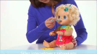 Hasbro Baby Alive Moja lala interaktywna lalka mówiąca po polsku na wwwKrainaZabawypl [upl. by Mehs]