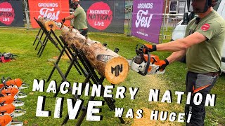 Machinery Nation Live The Only Place to See LIVE Machine Comparisons [upl. by Aztin]