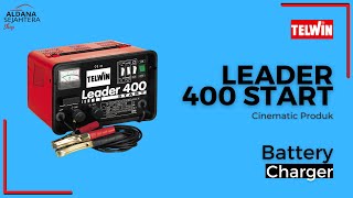 BATTERY CHARGER amp STARTER TELWIN LEADER 400 START [upl. by Aylward]