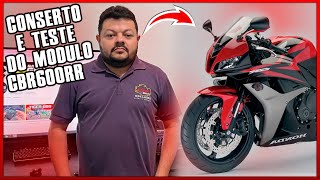 Conserto e Testes em Modulo da CBR600RR 2008 [upl. by Acirat121]