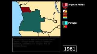 Wars The Angolan War of Independence 19611975 Every Year [upl. by Carpenter613]