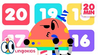 NUMBERS SONGS FOR KIDS 🔢🎶 Kids Songs and Nursery Rhymes  Lingokids [upl. by Evelinn]