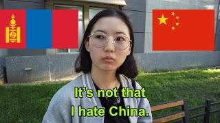 WHY DO SOME MONGOLIANS HATE CHINA Street Interview [upl. by Omero]