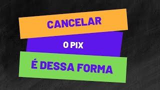 Como Cancelar um Pix Agendado do Nubank [upl. by Nahtad]