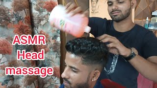 ASMR head massage head n body massage tips how to do a body massage [upl. by Eanehs]