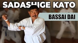 Bassai Dai by Sadashige Kato 9th dan shotokan [upl. by Frieda608]