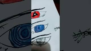 Drawing sharinganrinnegannormal eye [upl. by Iam199]