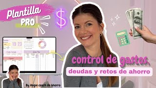 Registra y Reduce Tus Gastos con Esta Plantilla en Google Sheets 💵 [upl. by Erme]