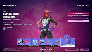 🔴 CECH67 Jugando con Skin BOMBARDERA RENEGADA Fortnite Capítulo 5 Temporada 3 en vivo [upl. by Reltuc621]