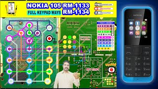 Nokia 105 RM1133 Keypad Ways [upl. by Anoj]