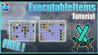 ⚔️ ExecutableItems Free 🔹  Minecraft Plugin  Basic Tutorial [upl. by Moe]