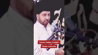 Allama Ali Nasir Al Hussaini Talhara newmajlis2024 AllamaAliNasir viralvideo​ youtubeshorts [upl. by Stoneham]