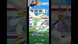 I soloed Drampa Raid with Mega Rayquaza pokemongo [upl. by Onitsoga]