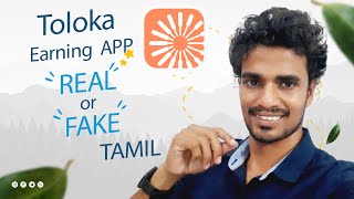 Toloka App Real or Fake in Tamil [upl. by Ahseekan]