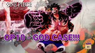 One Piece TCG OP10  GOD CASE IS REAL [upl. by Yentruok278]