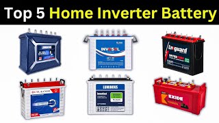 Top 5 Inverter Battery in 202223  best 150 AH inverter batteries [upl. by Korry94]