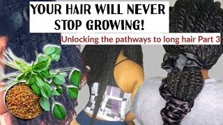 USE THIS ONCE A MONTH IF YOUR NATURAL HAIR BREAKS amp DOES NOT GROW longhair 4chair stronghair [upl. by Nnylannej]