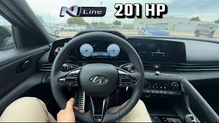 2023 Elantra N Line  POV [upl. by Omlesna]