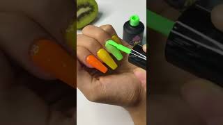 Tutorial paso a paso Diseño Tropical Semipermanente Qebela uñas [upl. by Nauqal]