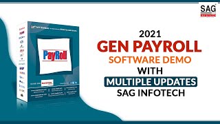 Gen Payroll Desktop Software by SAG Infotech  FREE Demo Video  Best HR Payroll Software [upl. by Jeri]