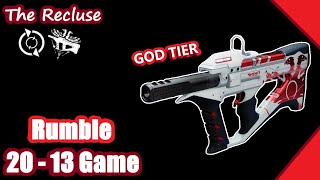 The BEST SMG Everyone Looks Past  The Recluse  Destiny 2 [upl. by Cleve]