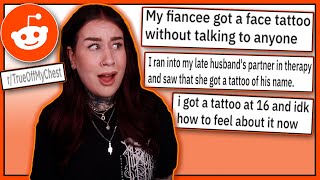 Tattoo Enthusiast Reacts To Tattoo rTrueOffMyChest [upl. by Ennaeirrac]