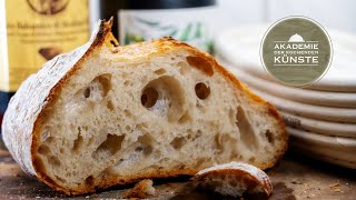 Das BESTE italienische BROT einfach selber backen  grosse Poren amp krosse Kruste  SO GELINGT ES [upl. by Aicre]