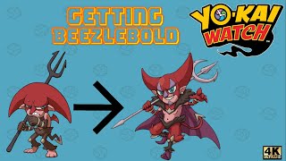 Yokai Watch  How To Get Beelzebold  YW Tips amp Tricks  Nintendo 3DS  4K 60 FPS [upl. by Alyahsat]