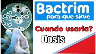 BACTRIM para que sirve cuando usarla efectos medicamentos para infecciones [upl. by Aciria]